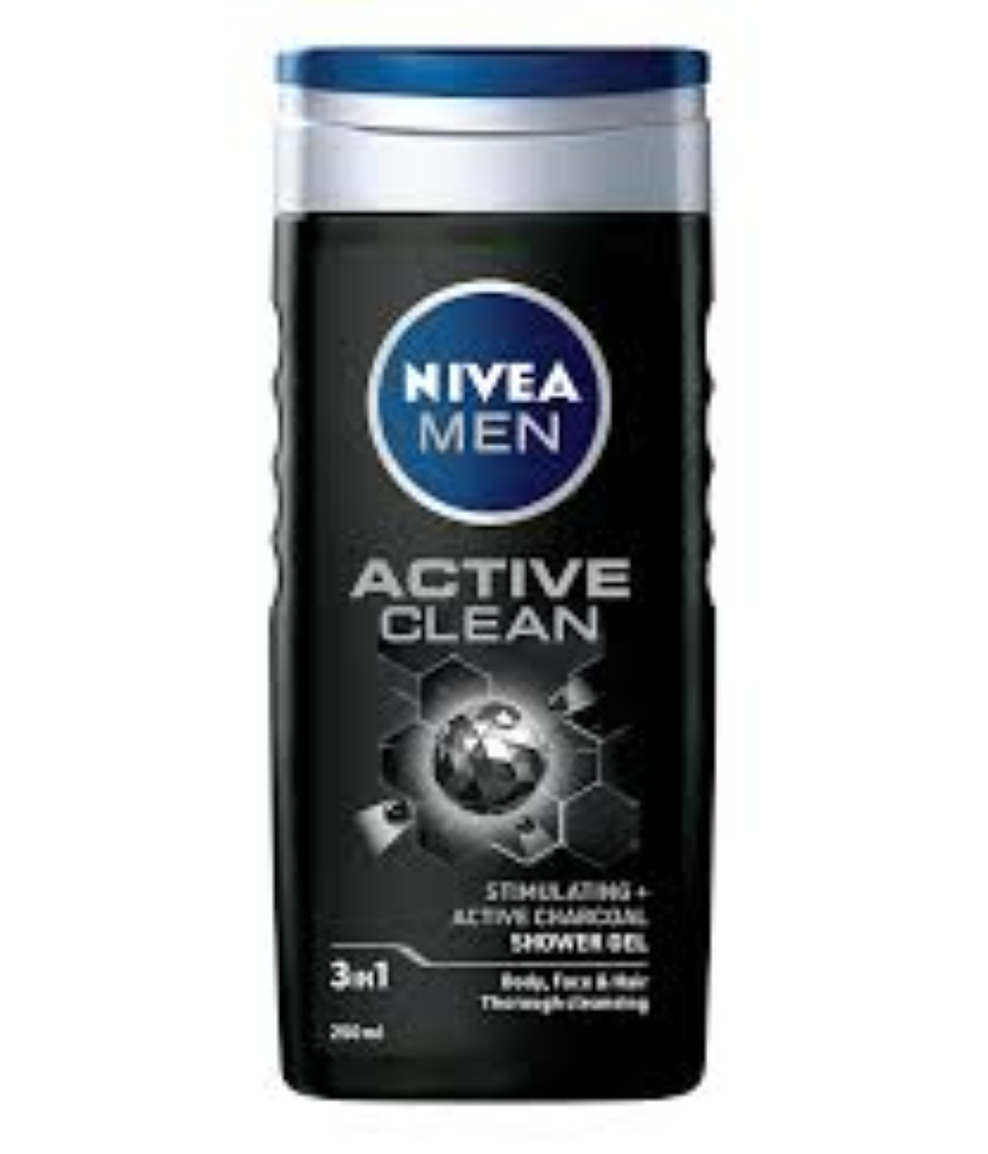 NIVEA BATH SHOWER MEN ACTIVE CLEAN CHARCOAL 250ML